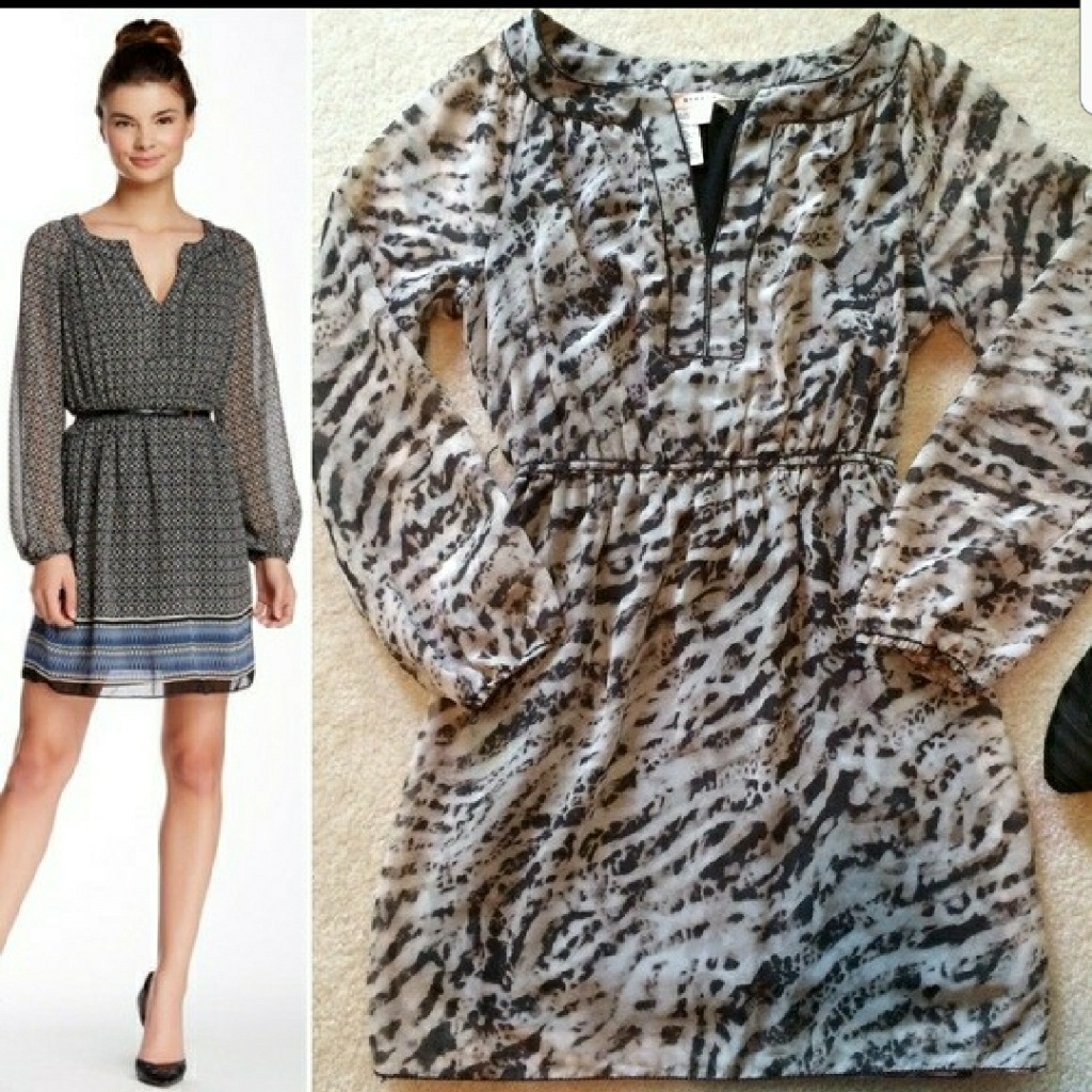 Max Studio Long Sleeves Dress